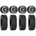 thumbnail image 1 of Sedona Sano Bdlk 15x7 Wheels Bk 30" XT400 Tires Sportsman RZR Ranger, 1 of 4