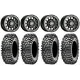 thumbnail image 1 of Sedona Sano Bdlk 15x7 Wheels Bk 32" Roxxzilla 396 Tires Sportsman RZR Ranger, 1 of 4