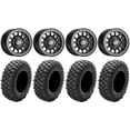 thumbnail image 1 of Sedona Sano Bdlk 15x7 Wheels Bk 33" Crawler XR Tires Sportsman RZR Ranger, 1 of 4