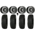 thumbnail image 1 of Sedona Sano Bdlk 15x7 Wheels Bk 35" Roctane ST Tires Can-Am Commander Maverick Renegade Outlander Defender, 1 of 4