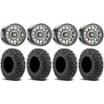 thumbnail image 1 of Sedona Sano Bdlk 15x7 Wheels Ct 32" MotoVator Tires Can-Am Commander Maverick Renegade Outlander Defender, 1 of 4