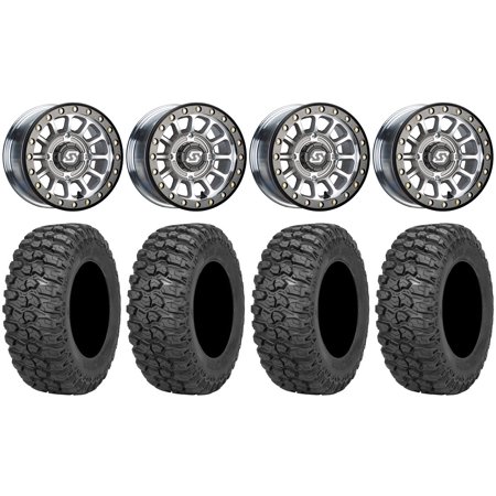 Sedona Sano Bdlk 15x7 Wheels Ct 32" Trail Saw RT Tires Sportsman RZR Ranger