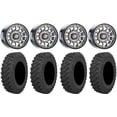thumbnail image 1 of Sedona Sano Bdlk 15x7 Wheels Ct 33" Pro Runner Tires Sportsman RZR Ranger, 1 of 4