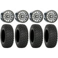 thumbnail image 1 of Sedona Sano Beadlock 14" Wheels Cast 28" RT320 Tires Can-Am Commander Maverick Renegade Outlander Defender, 1 of 4