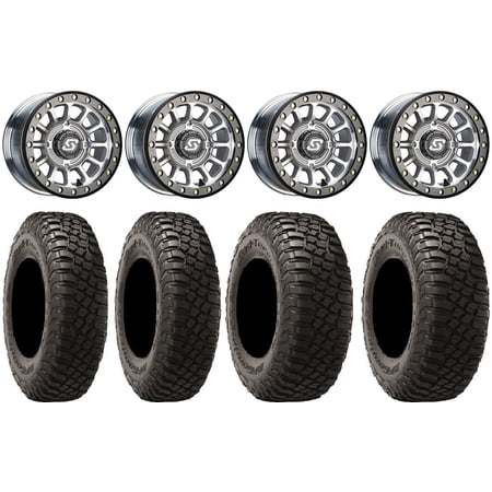 Sedona Sano Beadlock 14" Wheels Cast 29" BFG KM3 Tires Polaris RZR XP 1000 / PRO XP / Ranger XP 900/1000