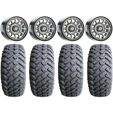 Sedona Sano Beadlock 14" Wheels Cast 30" MotoHammer Tires Polaris RZR XP 1000 / PRO XP / Ranger XP 900/1000