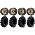 thumbnail image 1 of Sedona Split 6 14" Wheels Br +30mm 30" Intimidator Tires Sportsman RZR Ranger, 1 of 4