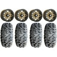 thumbnail image 1 of Sedona Split 6 Bdlk 14" Br Wheels 28" MotoClaw Tires Can-Am Maverick X3 / Honda Pioneer 1000 / Talon, 1 of 4