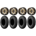 thumbnail image 1 of Sedona Split 6 Bdlk 14" Br Wheels 28" MotoRally Tires Can-Am Maverick X3 / Honda Pioneer 1000 / Talon, 1 of 4