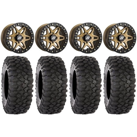Sedona Split 6 Bdlk 14" Br Wheels 28" XC450 Tires Sportsman RZR Ranger