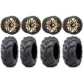 thumbnail image 1 of Sedona Split 6 Bdlk 14" Br Wheels 28" Zilla Tires Sportsman RZR Ranger, 1 of 4