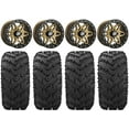 thumbnail image 1 of Sedona Split 6 Bdlk 14" Br Wheels 30" Reptile Tires Can-Am Maverick X3 / Honda Pioneer 1000 / Talon, 1 of 4