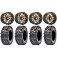 thumbnail image 1 of Sedona Split 6 Bdlk 14" Br Wheels 32" Roxxzilla Tires Can-Am Commander Maverick Renegade Outlander Defender, 1 of 4