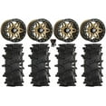 thumbnail image 1 of Sedona Split 6 Bdlk 15" Wheels Br 33" Outlaw Max Tires Can-Am Commander Maverick Renegade Outlander Defender, 1 of 4