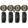 thumbnail image 1 of Sedona Split 6 Bdlk 15" Wheels Br 35" RC500S Sticky Tires Sportsman RZR Ranger, 1 of 4