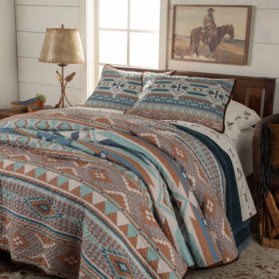 Spring Quilt Set Sedona Spring Quilt Set - Walmart.com