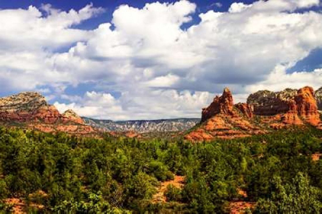 Sedona Valley II Canvas Art - Alan Hausenflock (20 x 28)