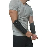 Sedroc Padded Arm Guards Forearm Protectors Ultra Thin Compression Sleeves with Pads - PAIR