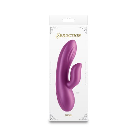 Seduction Angel Rabbit Vibrator, Metallic Magenta