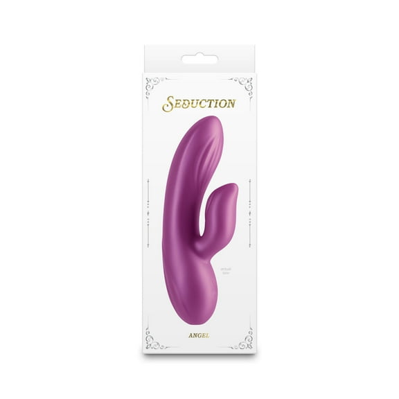 Seduction Angel Rabbit Vibrator, Metallic Magenta
