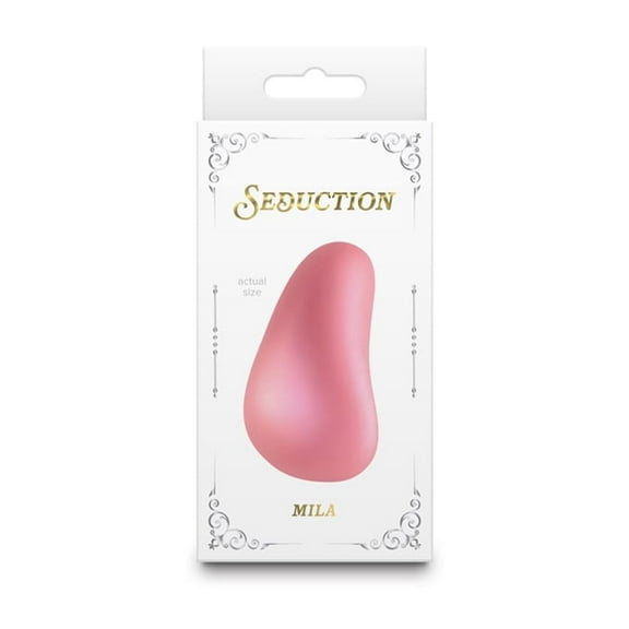 Seduction Mila Body Mini Clitoral Vibrator, Metallic Rose Gold