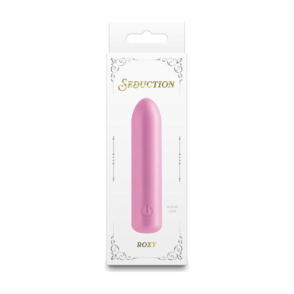 Seduction Roxy Bullet Vibrator, Metallic Pink