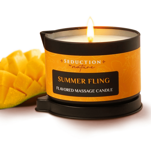 SbN Vegan Massage Oil Candle - Premium, Skin-Loving Oil