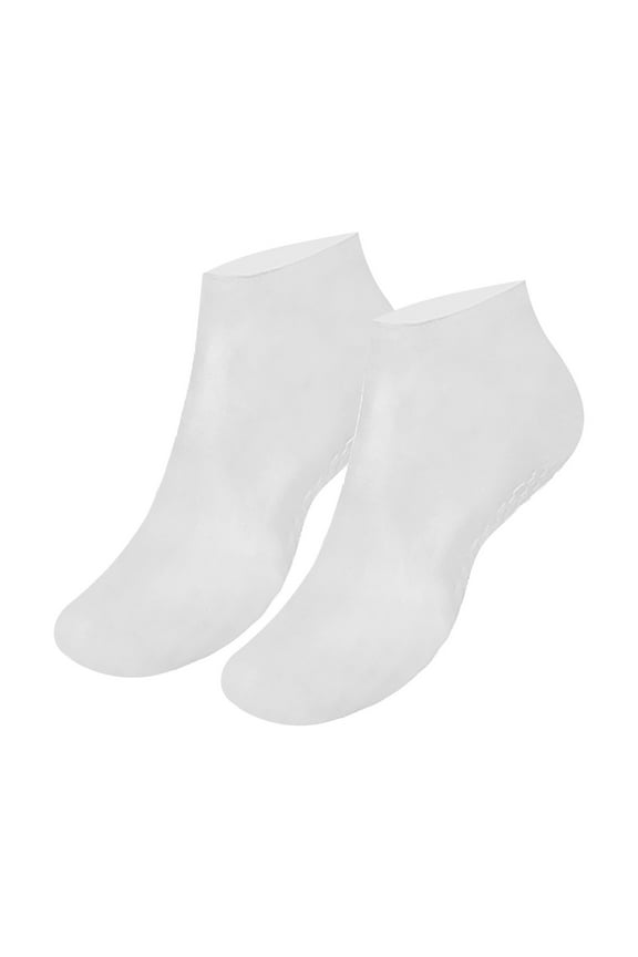 Ankle Socks for Women Silicone Gel Moisturizing Socks Aloe Socks Pedicure Socks for Repairing Dry Feet Heel and Softening Rough Skin 1Pair