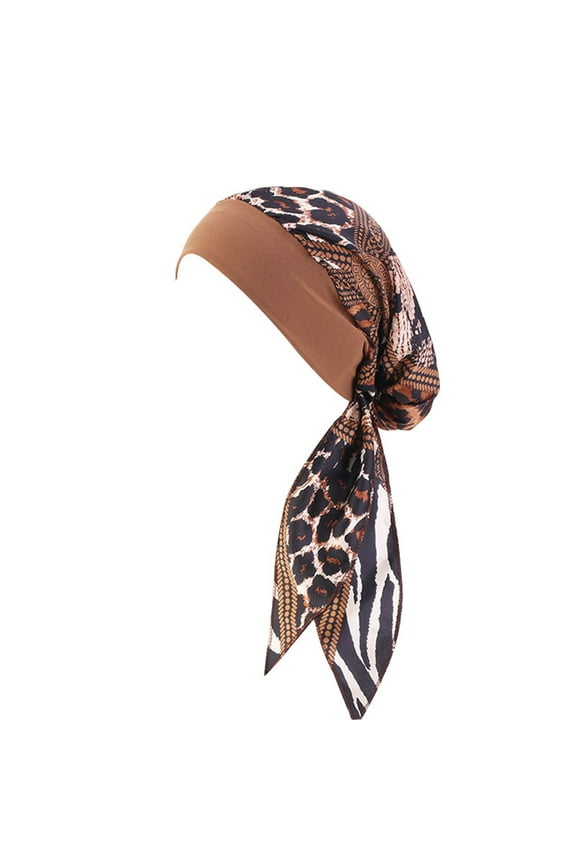 Seductiva Baseball Caps Women's Casual Loose Print Chemo Beanie Cancer Headwear Turban Cap