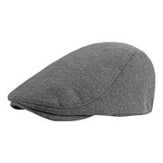 Seductiva Clothing Items Womens Sun Visor Hat Men Cotton Newsboy Cap Soft Fit Cabbie Hat Original Classic 1PC