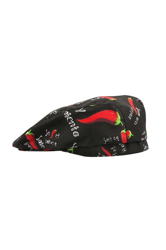 Seductiva Berets Unisex Adult Beret Hat Chef Hat Catering Cook Waiter Peaked Cap