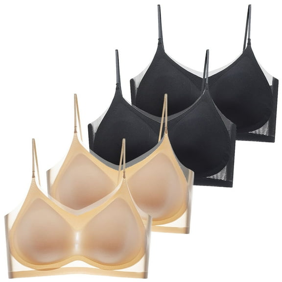 Seductiva Bras for Women Here You Can Everything You Want Everything You Want Everything You Want. Comfort Fit Full-Coverage Bra 4PC