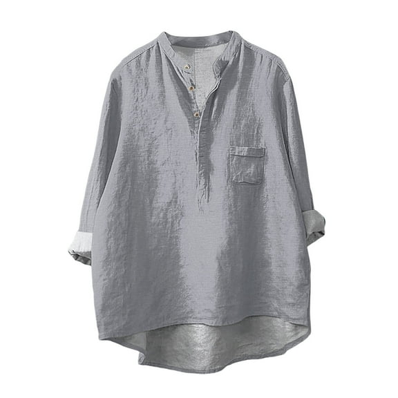 Seductiva Button Shirts for Women Flower Pattern Printed Women Women's Floral Casual Long Sleeve Shirt Business Casual Work Tops Fashion Basic Tees