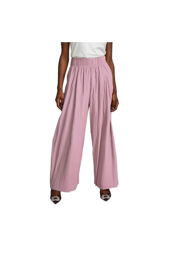 Seductiva Casual Pants for Women Cotton Wide Leg Pants Women Summer Thin High Waist Hanging Casual Day Lazy Sense Pants Straight Pants with Pockets Beach Pants Loose Fit