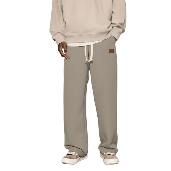 Seductiva Casual Pants for Women Wide Leg Sweat Pants for Womens High Waisted Baggy Sweatpants Casual Drawstring Workout Pants with Pockets Beach Pants Loose Fit
