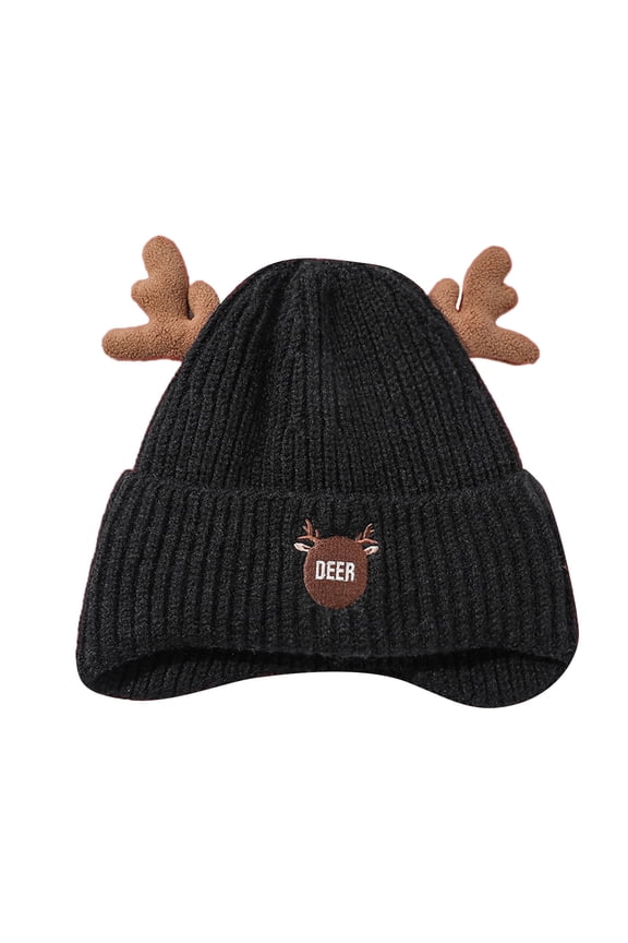 Seductiva Christmas Hat Xmas Christmas Bomber Hats Christmas Hats Autumn And Winter Knitted Hats Antlers Fleece Knitted Hats M
