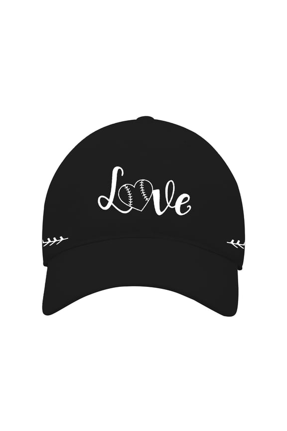 Seductiva Items Baseball Hat Sun Caps Washed Baseball Pattern with Printed Baseball Caps On Both Sides Running Workouts and Outdoor 1PC