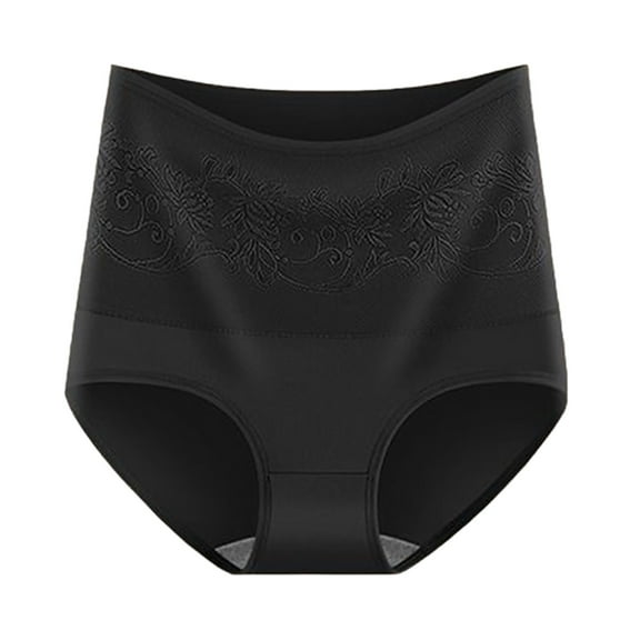 Seductiva Clearance Panties for Women Women Mid Waist Pure Cotton Breathable the Warm Velvet To Keep Warm Panties Soft Strech Ladies Breathable