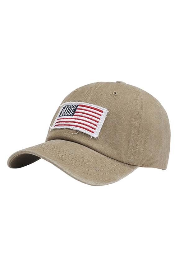 Seductiva Clothing Baseball Caps Men Women Hat Fashion Baseball Cap Independence Day Flag Denim Buckle Outdoor Sun Visor Original Classic Low Profile 1PC