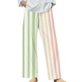 thumbnail image 1 of Seductiva Clearance Sales Casual Pants for Women Women's Non Pocket Floral Cotton Linen Casual Pants, 1 of 4