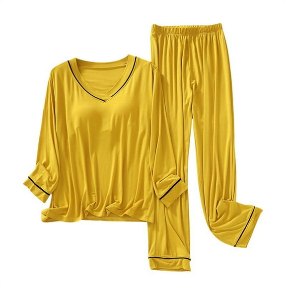 Seductiva Clothing Sales Women's Pajama Set Women's Petite Pajama Set Petite Length Tunic Top Wide Leg Pants