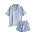 thumbnail image 1 of Seductiva Clothing Sales Women's Sleepwear Robe Women Set Pajama Short Loose Sets Satin Nightwear Suit Nightgown Women ​Short Underwear Pajama Pajamas Bra Women's Sleepwear Pjs Sets Lounge Set, 1 of 4