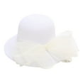 thumbnail image 1 of Seductiva Sales Womens Beach Sun Hat Women Cap Wide Brim Summer Sun Hat for Party Wedding Travel Foldable Brim Summer UV Hat 1PC, 1 of 4