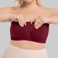 thumbnail image 1 of Seductiva Clothing Womens Tube Tops Women's Simple Solid Bra Comfy Breathable Tube Bra Basic Backless Sleeveless Bandeau, 1 of 9