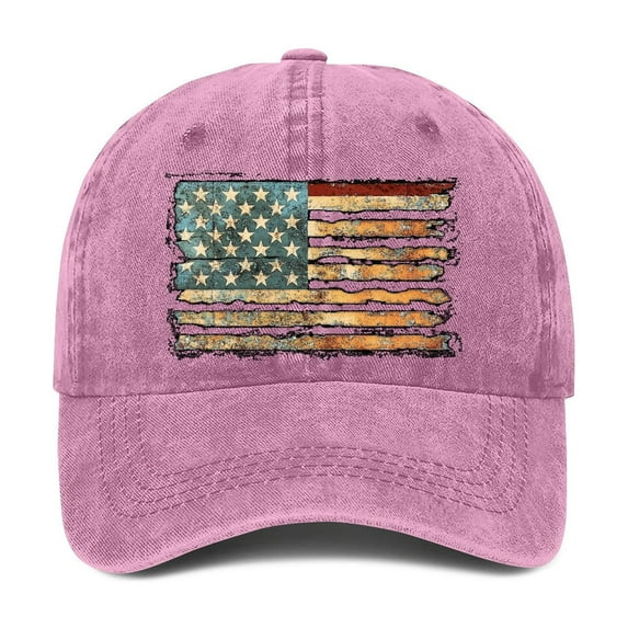 Seductiva Trucker Hats Baseball Cap for Men Women Vintage Striped Bhutanese America Flag Hat Running Workouts and Outdoor 1PC