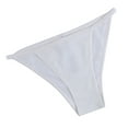thumbnail image 1 of Seductiva Clothing Underwear for Women Cotton Underwear for Women Plus Size String Bikini Panties Low Waist Underwear High Cut Stretch Ladies Briefs Soft Strech Ladies Breathable, 1 of 3