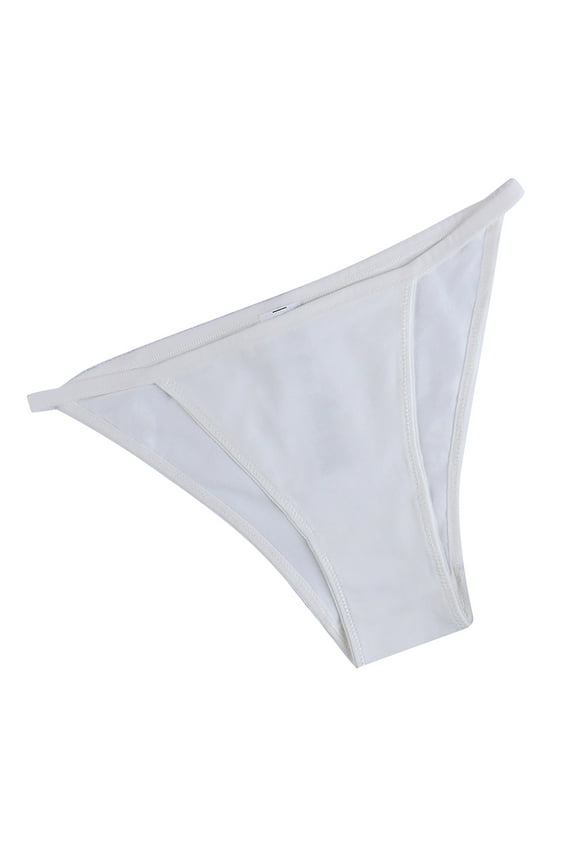 Clothing Underwear for Women Cotton Underwear for Women Plus Size String Bikini Panties Low Waist Underwear High Cut Stretch Ladies Briefs Soft Strech Ladies Breathable