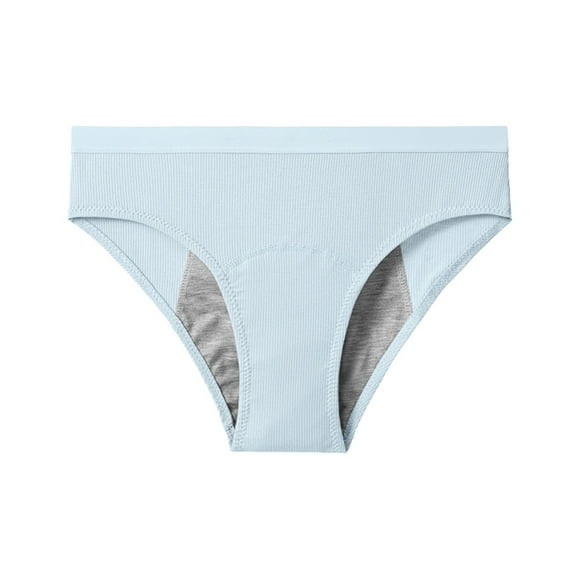 Seductiva Clothing Underwear for Women Underwear Menstrual Leakproof for First Panty Cotton Protective Brief Workout Breathable Comfortable Panties