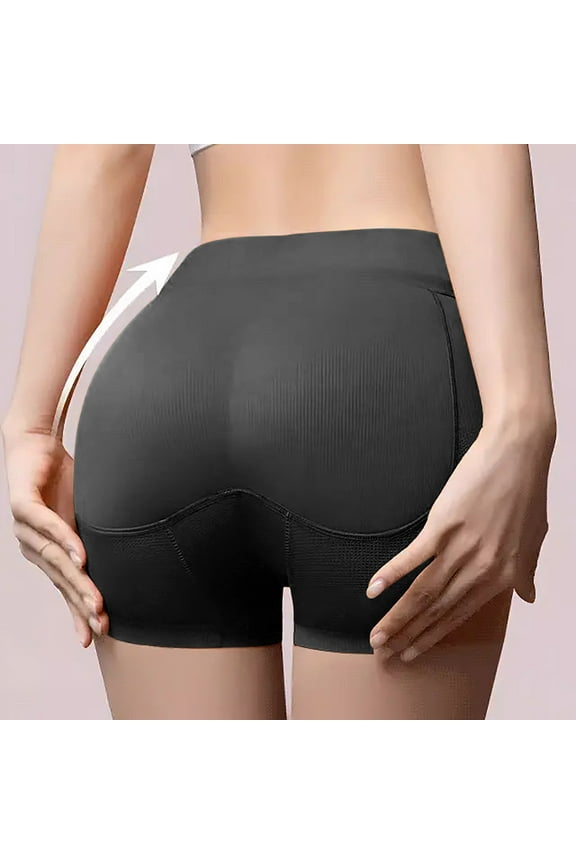 Seductiva Clothing Underwear for Women Womens Butt Lifter Padded Panty Shapewear Hip Enhancer Underwear Body Shaper Boyshorts Soft Briefs