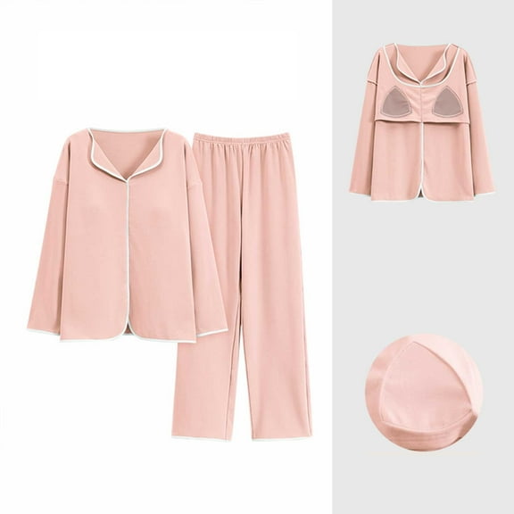 Seductiva Clothing Women Pajama Sets Women's Petite Pajama Set Petite Length Tunic Top Wide Leg Pants Sleepwear Pjs Sets Lounge Set